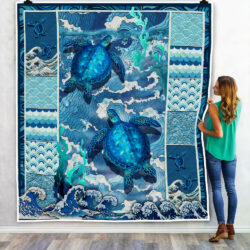 Ocean Turtle Quilt Blanket Geembi™
