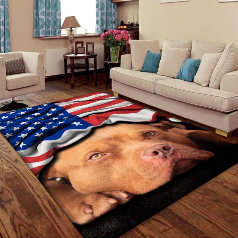 Pit Bull American Patriot Rug THH3430Rv17