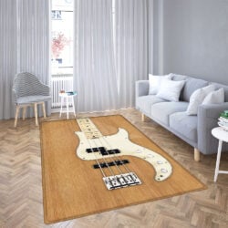 Bass Guitar. For The Love Of Bass Rug THH2920R