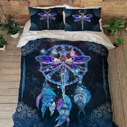 Dragonfly Dreamcatcher Quilt Bedding Set QNN674QS