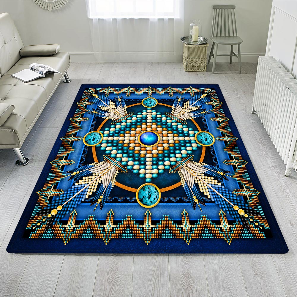 Birthday Mother's day Made in US All Size Father's day Mandala Rug gift For Anniversary