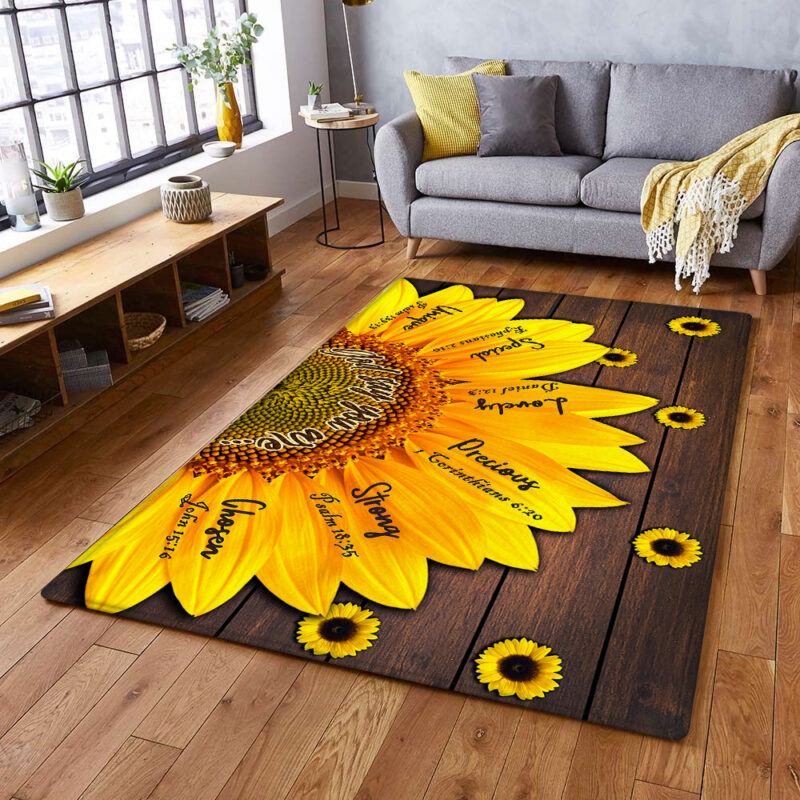 Sunflower Rug God Says You Are ANV353R