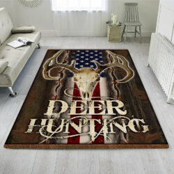 Deer Rug American Deer Hunting BNT391R