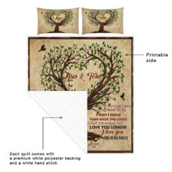 Personalized Couple Gift My Only Love Quilt Bedding Set PN1201T2QSCT