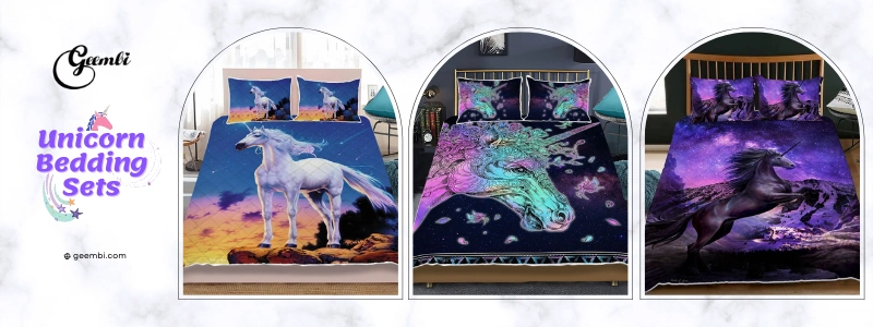 unicorn bedding