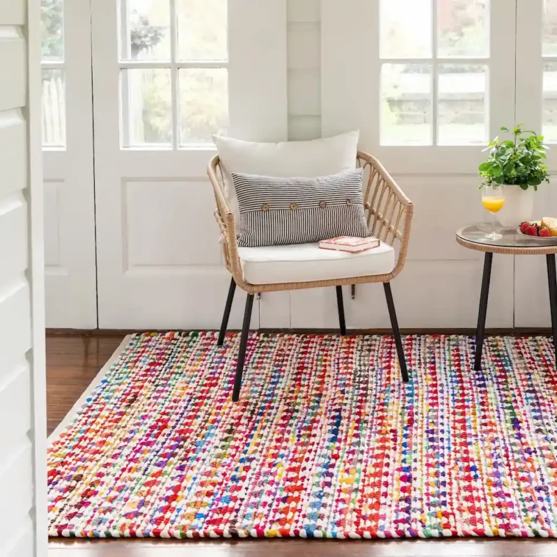 chindi rainbow rug