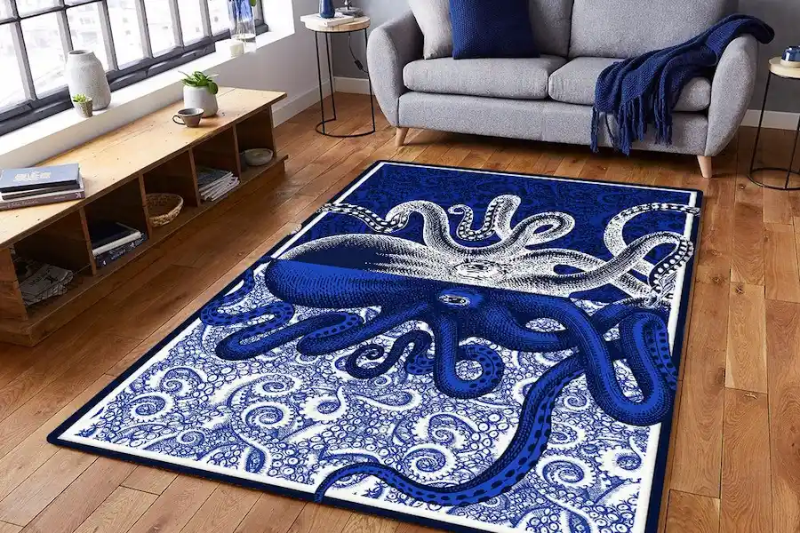 octopus rug