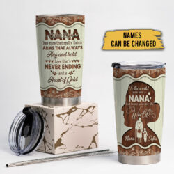 Personalized Nana Tumbler Nana I Love You. To The World You Are A Nana But To Us You Are The World MLN118TUCTv1
