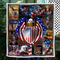 Patriotic Eagle, American Eagle Sofa Blanket TPT113B