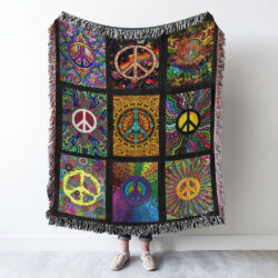 Hippie Woven Tapestry Blanket Collect LNT316WB