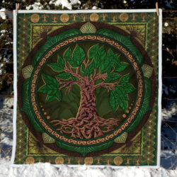 Irish Celtic Sofa Throw Blanket Celtic Tree Of Life BNN138B
