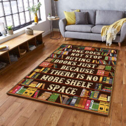 Love Reading Books, There Is No More Shelf Space Rug TPT648R