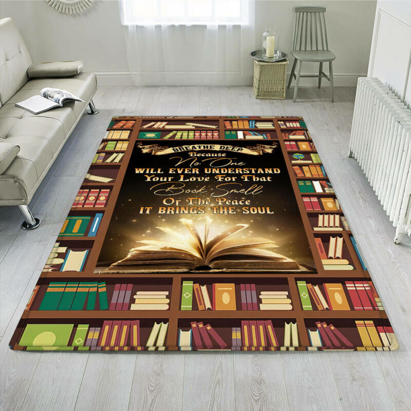 Your Love For Books, Reading, Book Lover Rug TPT614R