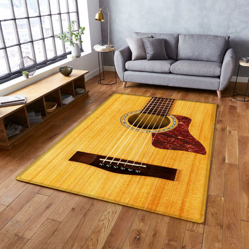 Guitar Lover, Guitarist, Guitar Rug TPT734R