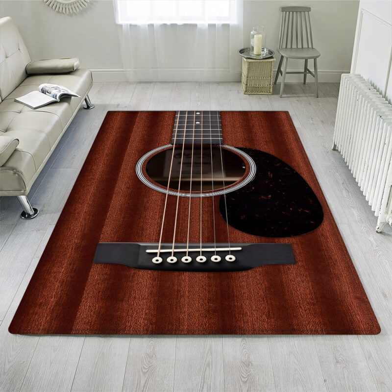 Guitar Lover, Guitarist, Acoustic Guitar Rug TPT735R