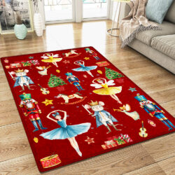 Nutcracker Christmas Rug TQN4246R